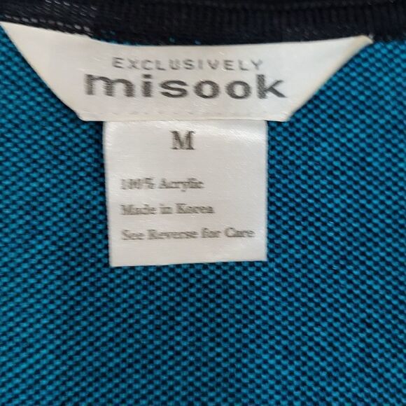 Exclusively Misook Teal Blazer Sz M - Picture 4 of 10